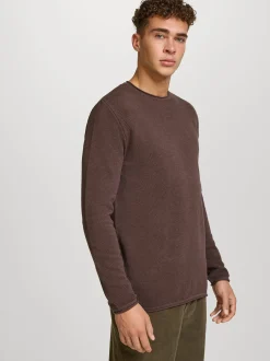 Kronstadt Herren Strickpullover - KSPep in braun