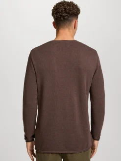 Kronstadt Herren Strickpullover - KSPep in braun
