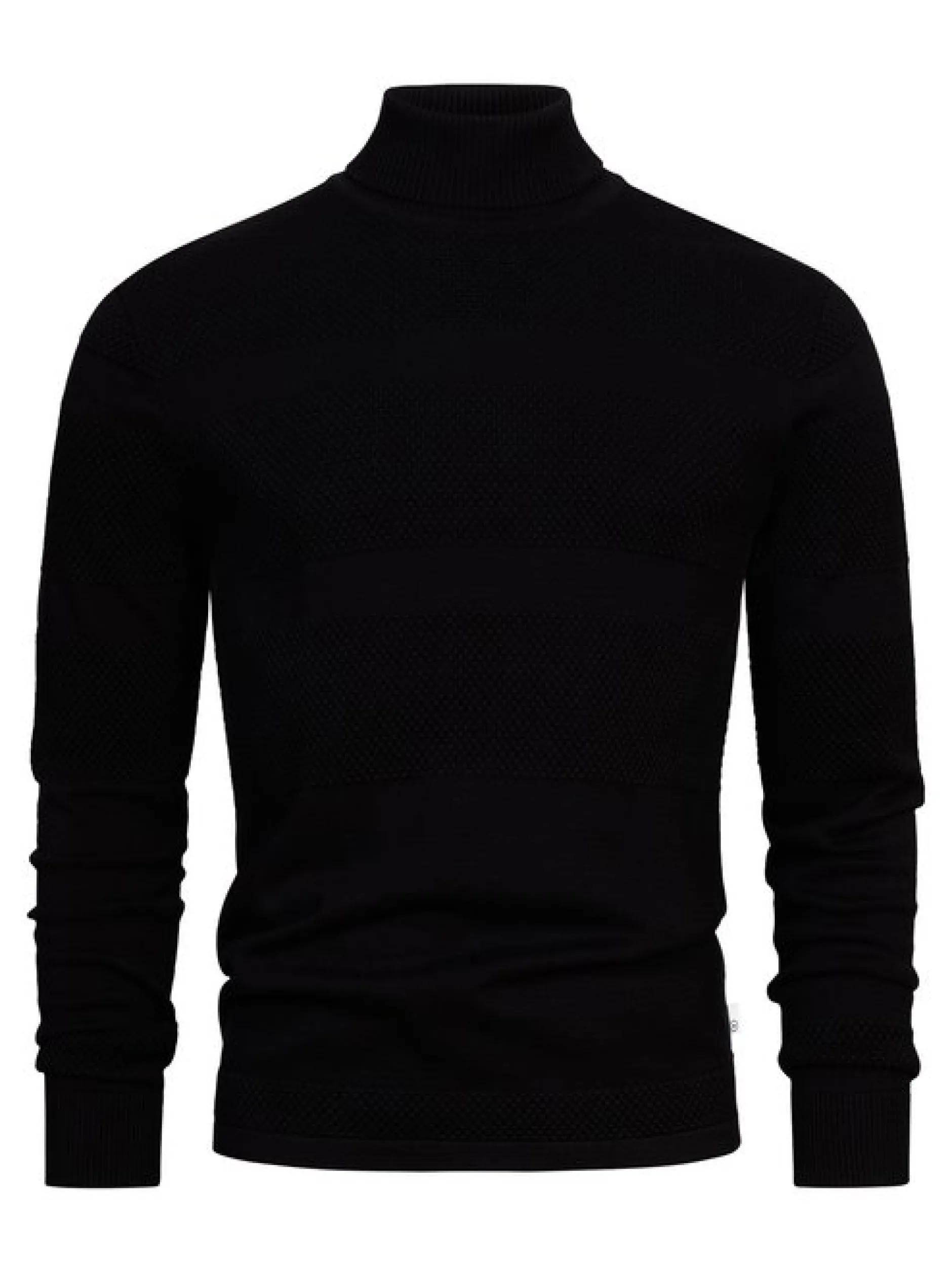 Kronstadt Herren Strickpullover - KSFisker in schwarz