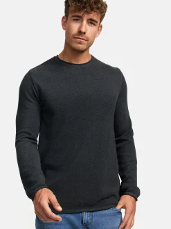 Kronstadt Herren Strickpullover - KSPep in anthrazit