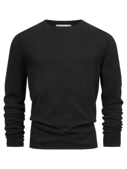 Kronstadt Herren Strickpullover - KSPep in anthrazit