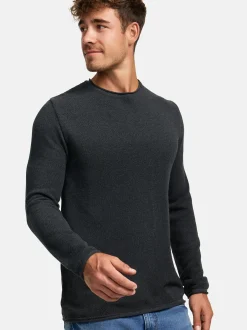 Kronstadt Herren Strickpullover - KSPep in anthrazit