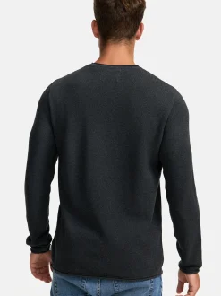 Kronstadt Herren Strickpullover - KSPep in anthrazit