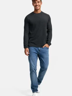 Kronstadt Herren Strickpullover - KSPep in anthrazit
