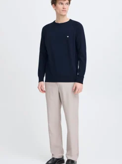 Kronstadt Herren Strickpullover - KSEmil in blau