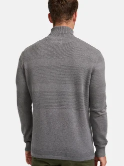 Kronstadt Herren Strickpullover - KSFisker in hellgrau