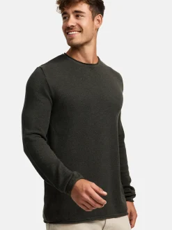 Kronstadt Herren Strickpullover - KSPep in khaki