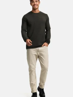Kronstadt Herren Strickpullover - KSPep in khaki