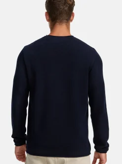 Kronstadt Herren Strickpullover - KSPep in blau