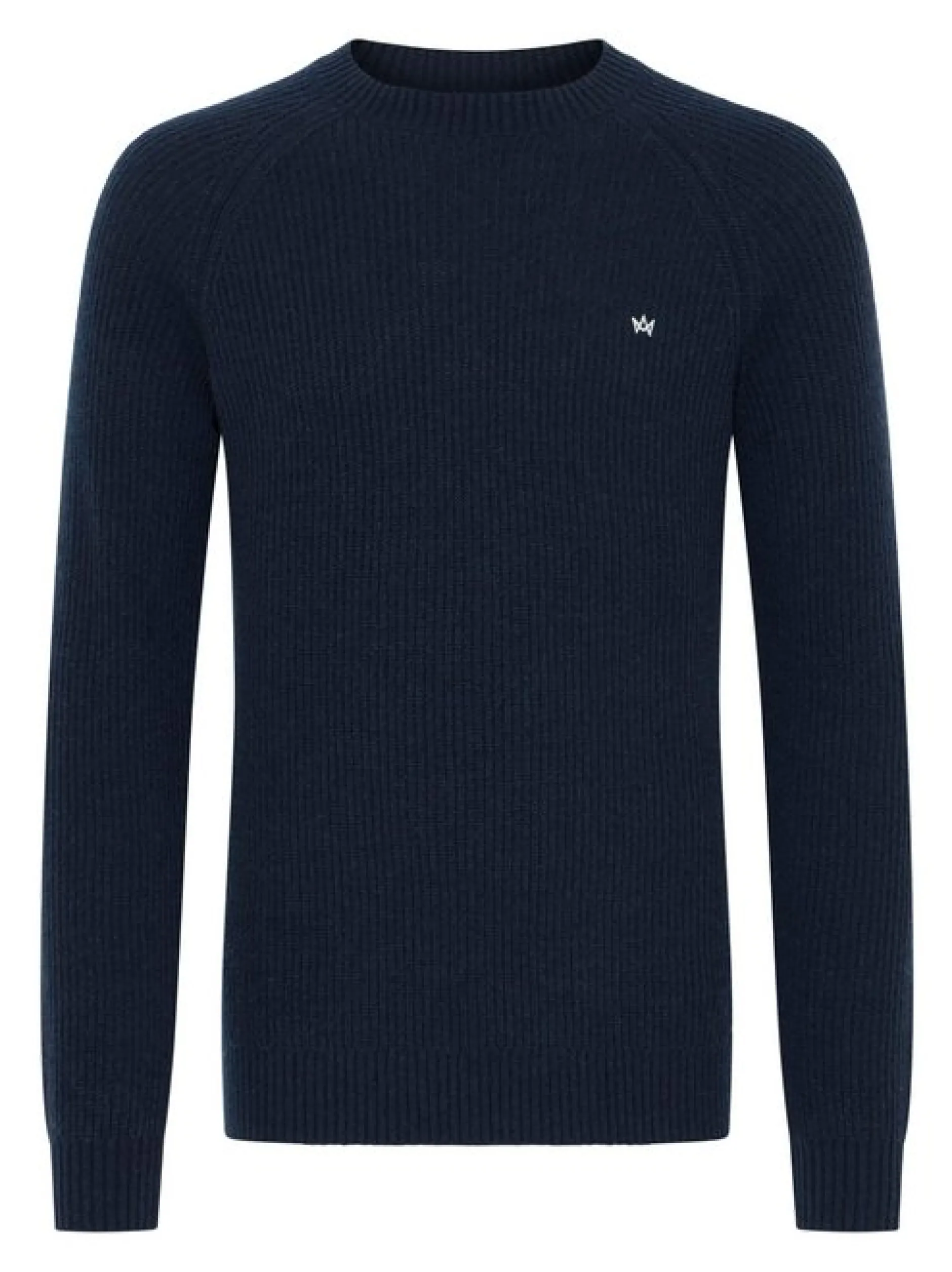Kronstadt Herren Strickpullover - KSDoors O-neck in blau