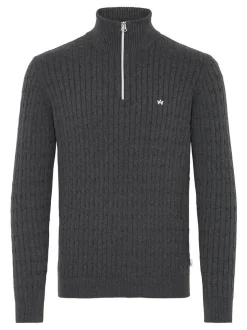Kronstadt Herren Troyer - KSCall half zip in anthrazit