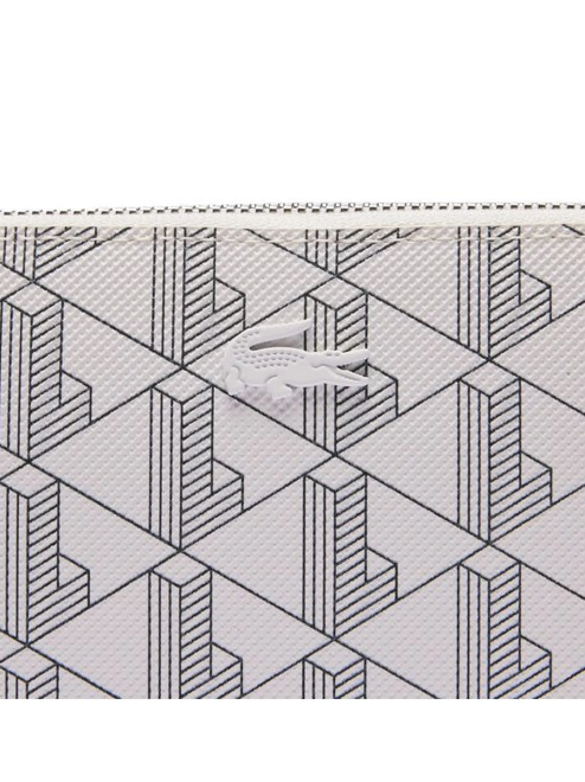 Lacoste Damen Geldbörse in weiß