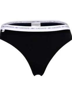 Lacoste Damen String 3er Pack in mehrfarbig