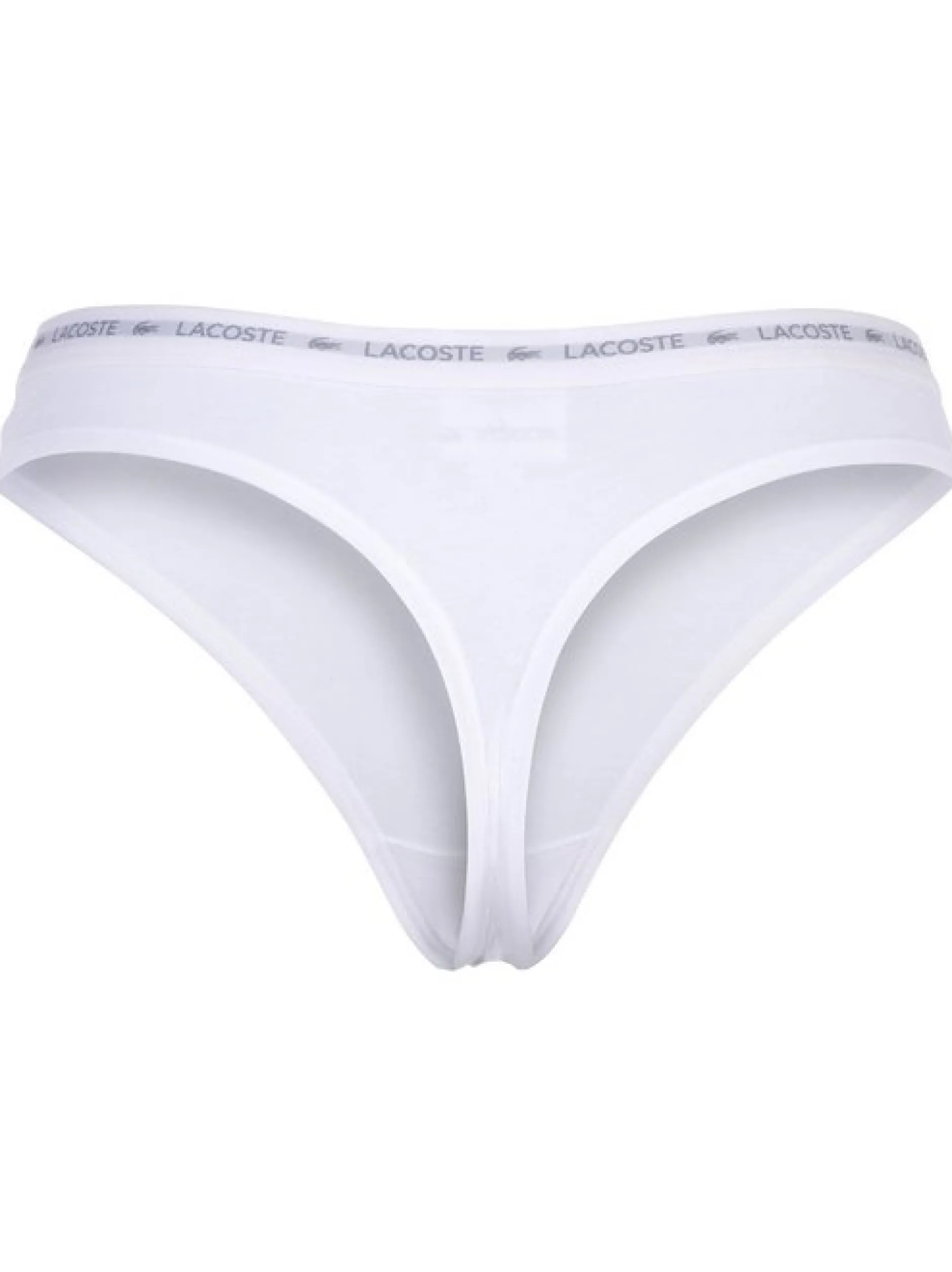 Lacoste Damen String 3er Pack in mehrfarbig