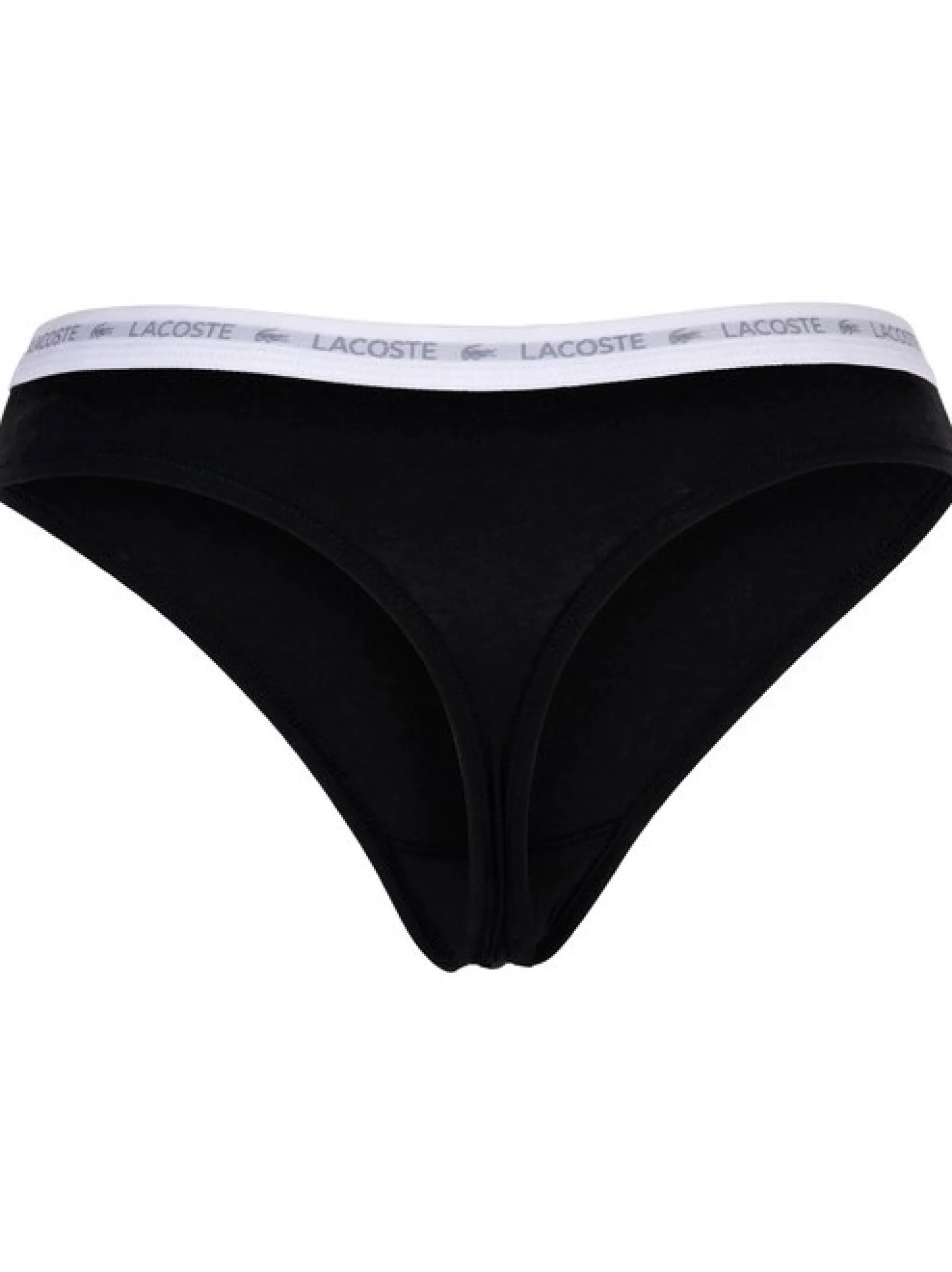 Lacoste Damen String 3er Pack in mehrfarbig