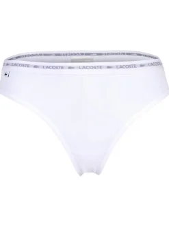 Lacoste Damen String 3er Pack in mehrfarbig