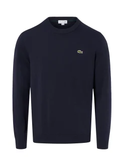 Lacoste Herren Feinstrickpullover in marine