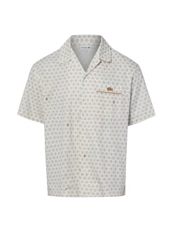 Lacoste Herren Kurzarmhemd in ecru camel