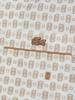 Lacoste Herren Kurzarmhemd in ecru camel