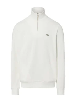 Lacoste Herren Sweatshirt in weiß - Ärmel: langarm