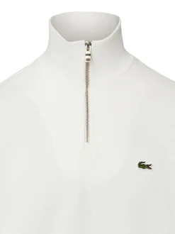 Lacoste Herren Sweatshirt in weiß - Ärmel: langarm