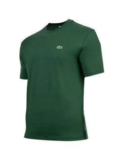 Lacoste Herren T-Shirt in grün - Ausschnitt: Rundhals
