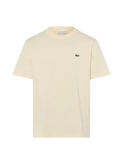 Lacoste Herren T-Shirt in sand - Ausschnitt: Rundhals