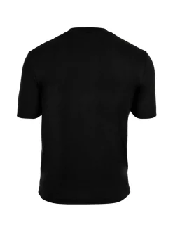 Lacoste Herren T-Shirt in schwarz - Ausschnitt: Rundhals