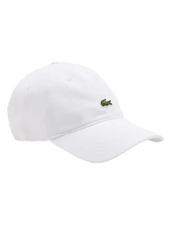 Lacoste Unisex Cap in weiß