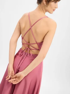 Laona Damen Abendkleid in rosenholz - Ärmel: ohne Arm