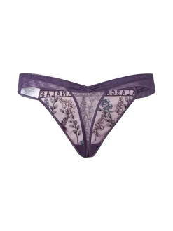 Lascana Damen Mesh-String in lila