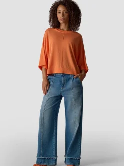 LCMT Damen Pullover in orange