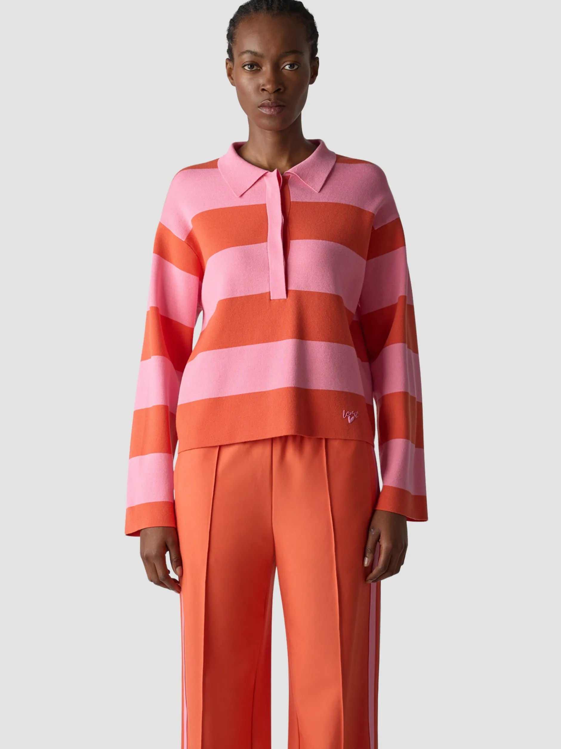 LCMT Damen Pullover in rosa