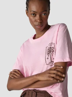 LCMT Damen T-Shirt in rosa
