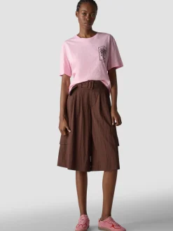 LCMT Damen T-Shirt in rosa