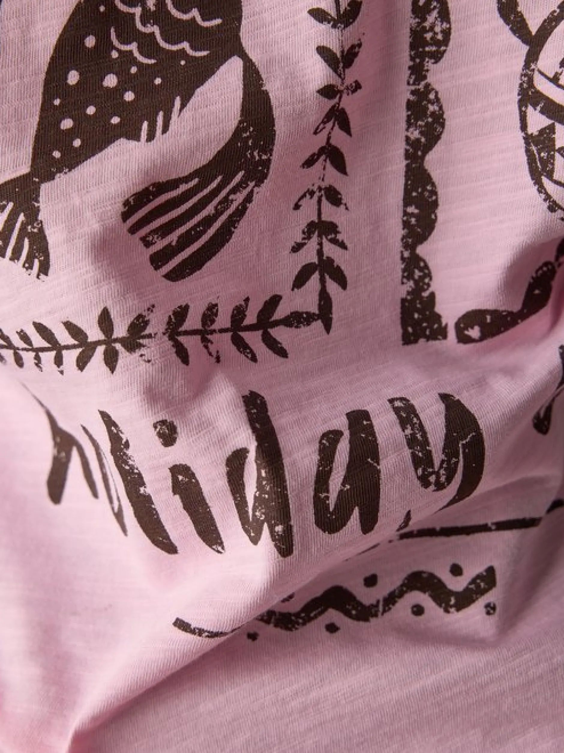 LCMT Damen T-Shirt in rosa