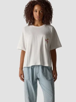 LCMT Damen T-Shirt in weiß