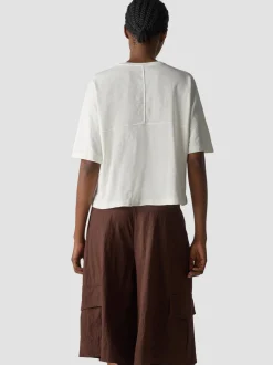 LCMT Damen T-Shirt in weiß