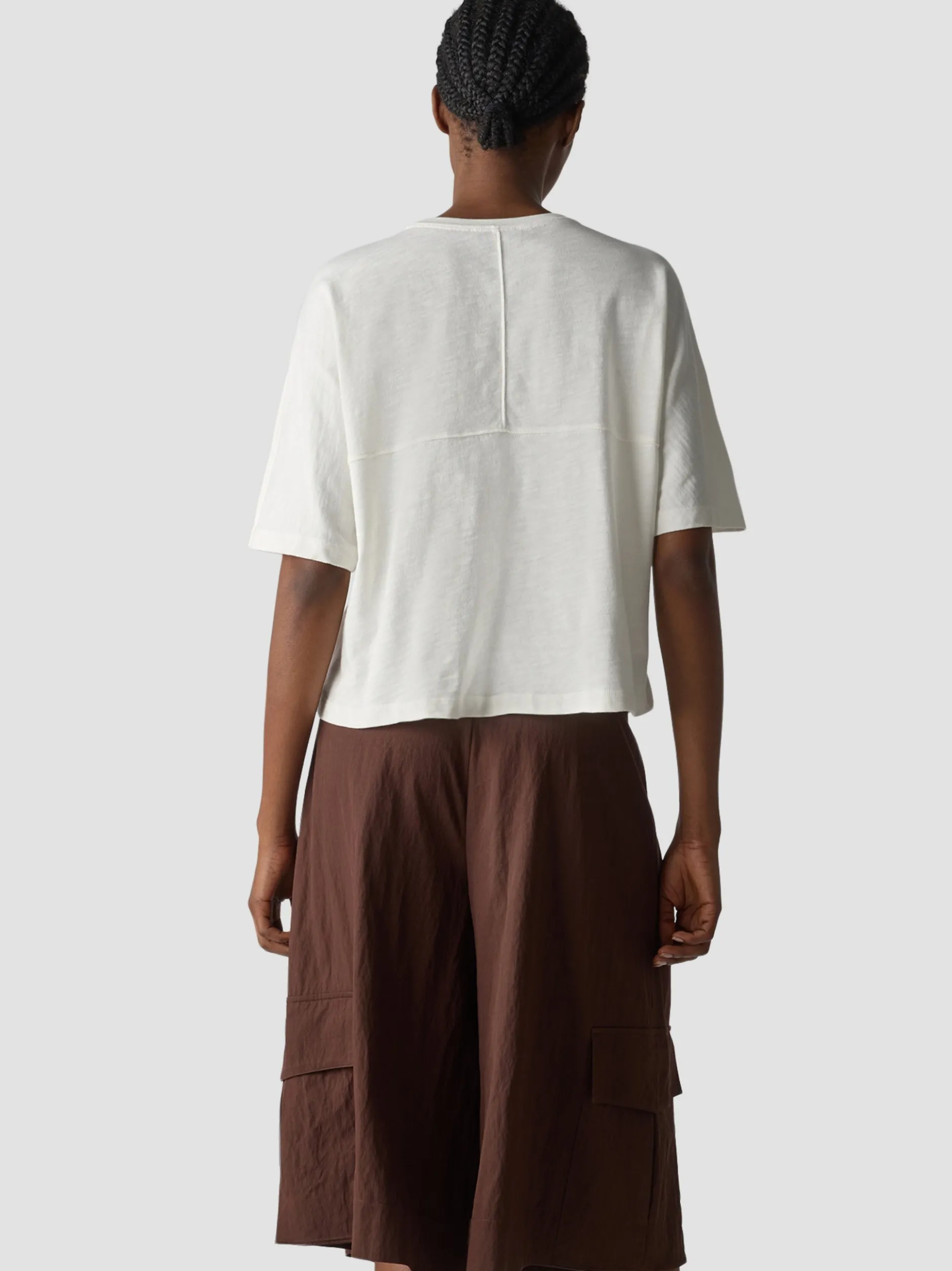 LCMT Damen T-Shirt in weiß