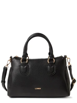 L.Credi Damen Handtasche - Ramea in schwarz