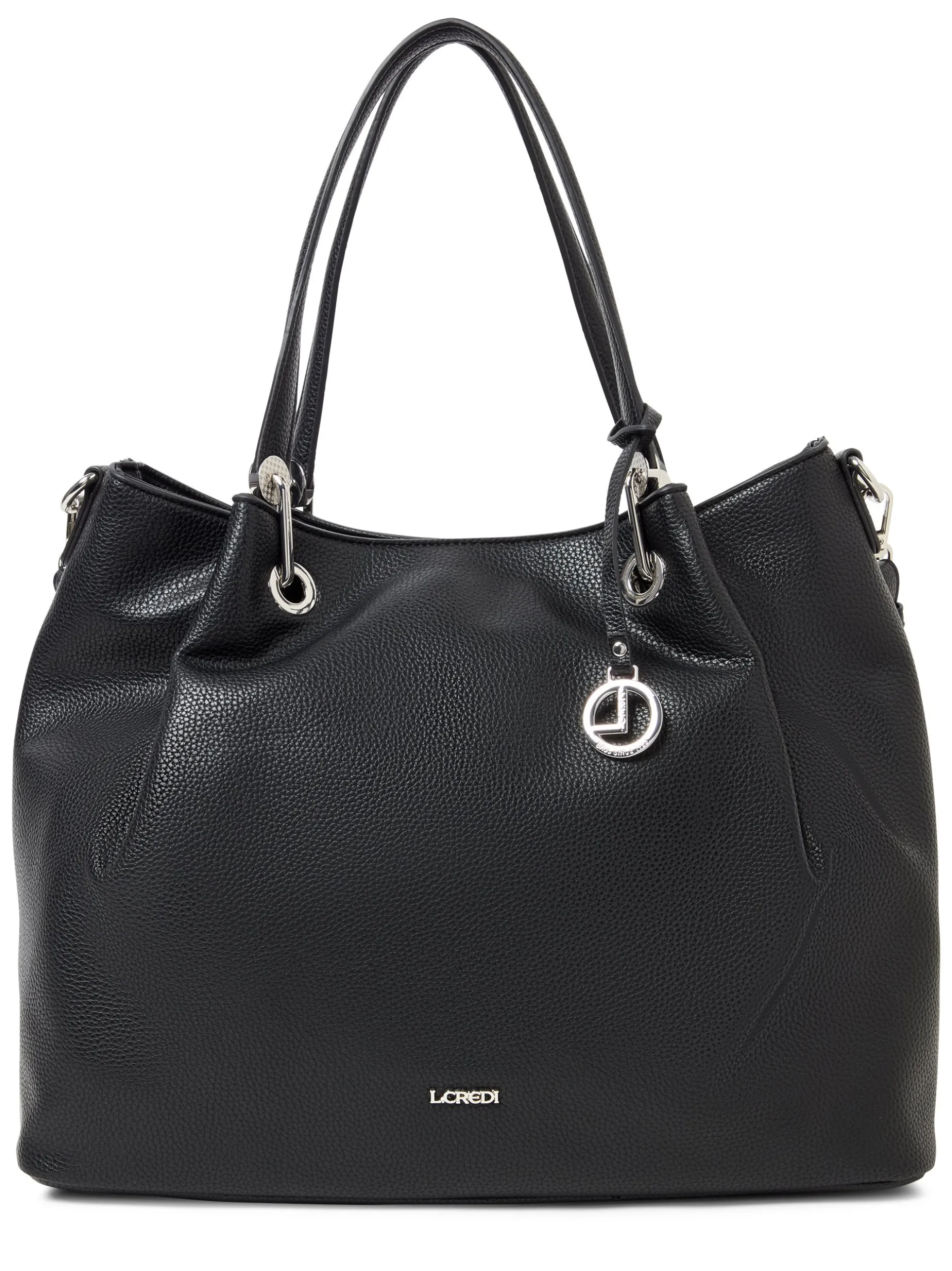 L.Credi Damen Shopper - Ebony in schwarz