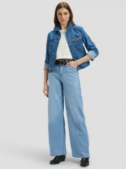 Lee Damen Jeans - Stella in bleached