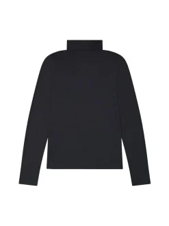 Lee Damen Langarmshirt - Ls Turtle in schwarz