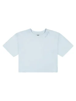 Lee Damen T-Shirt - Lee Boxy in hellblau
