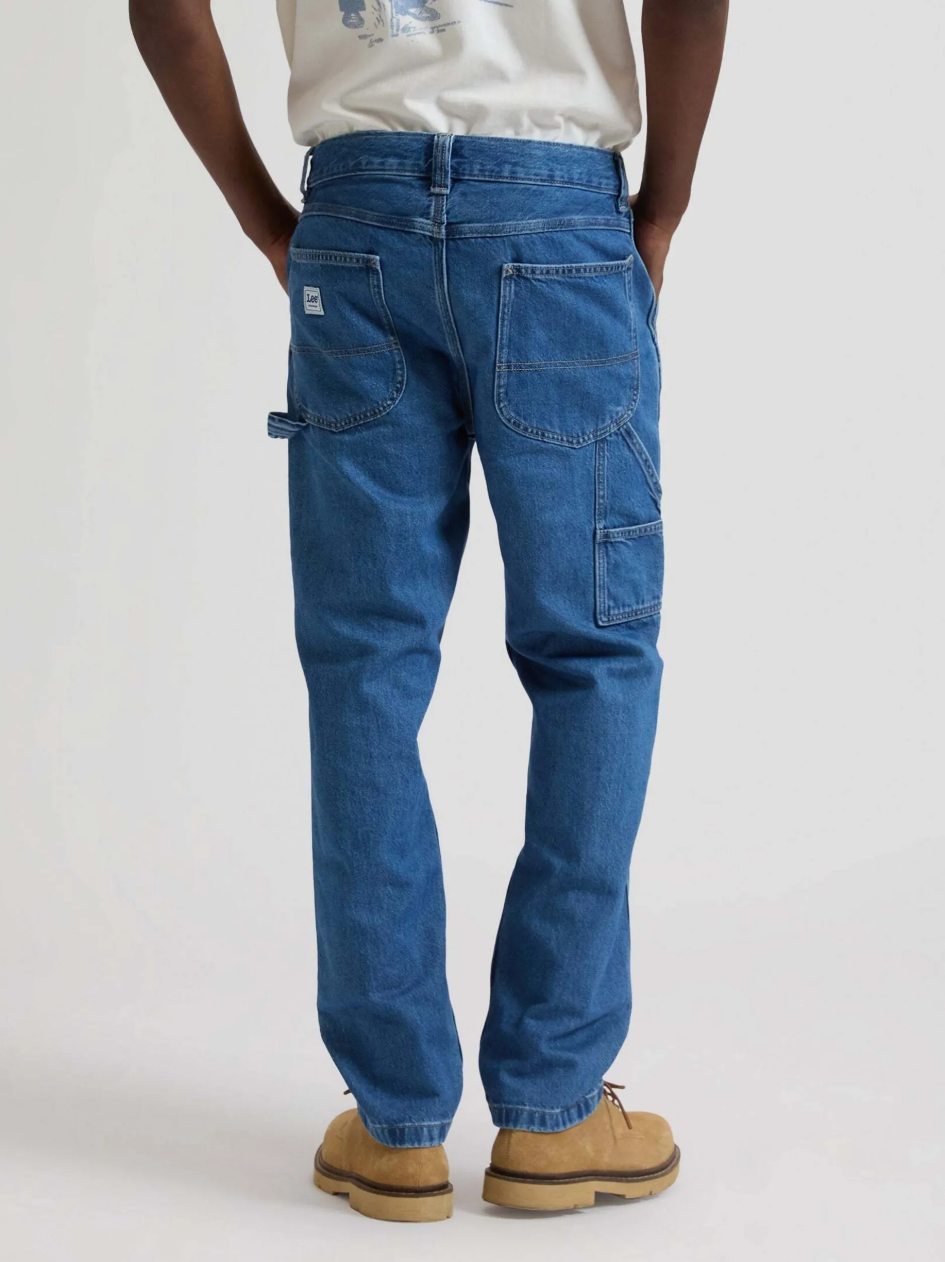 Lee Herren Jeans - Carpenter in ecru