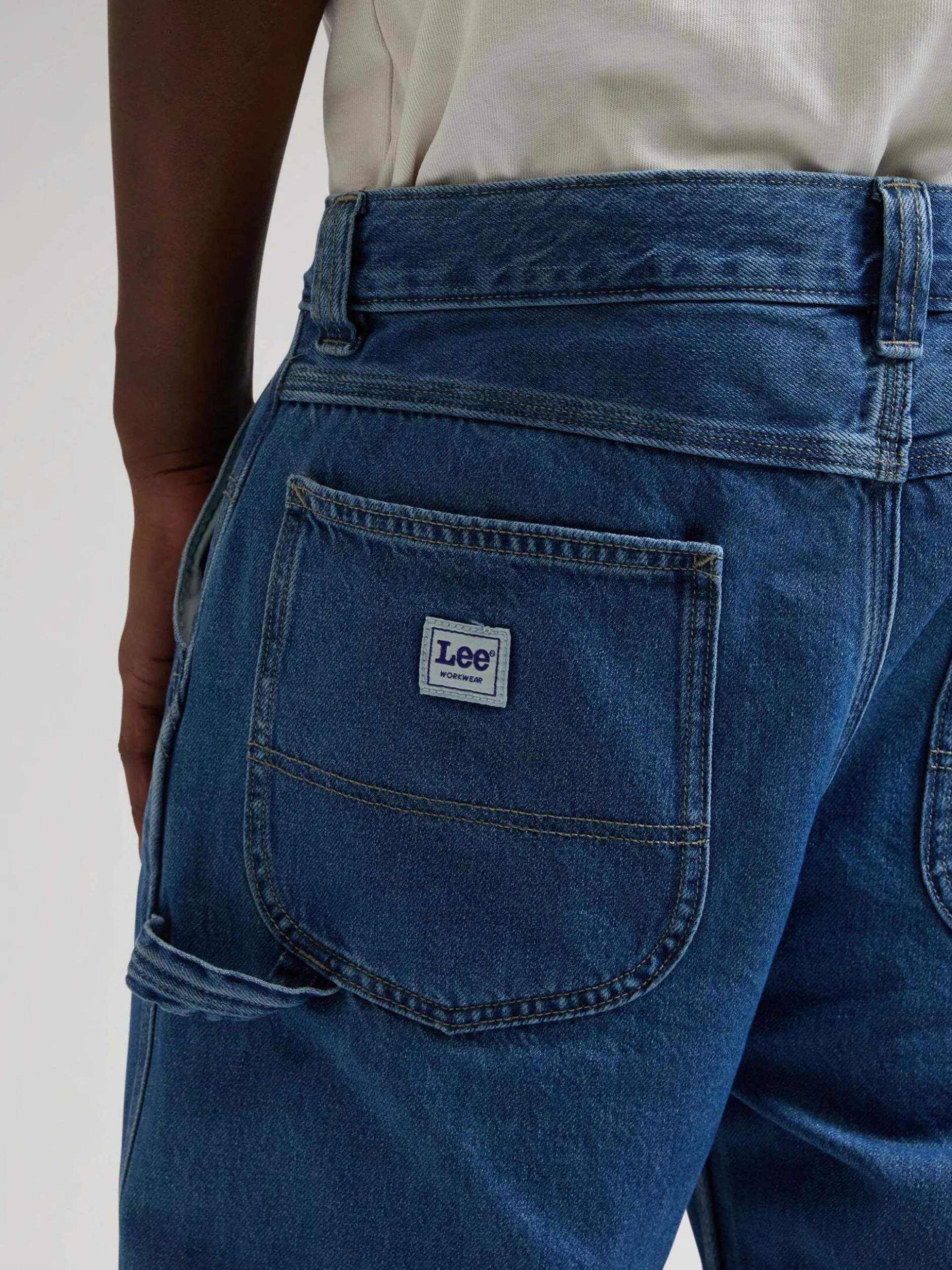 Lee Herren Jeans - Carpenter in ecru