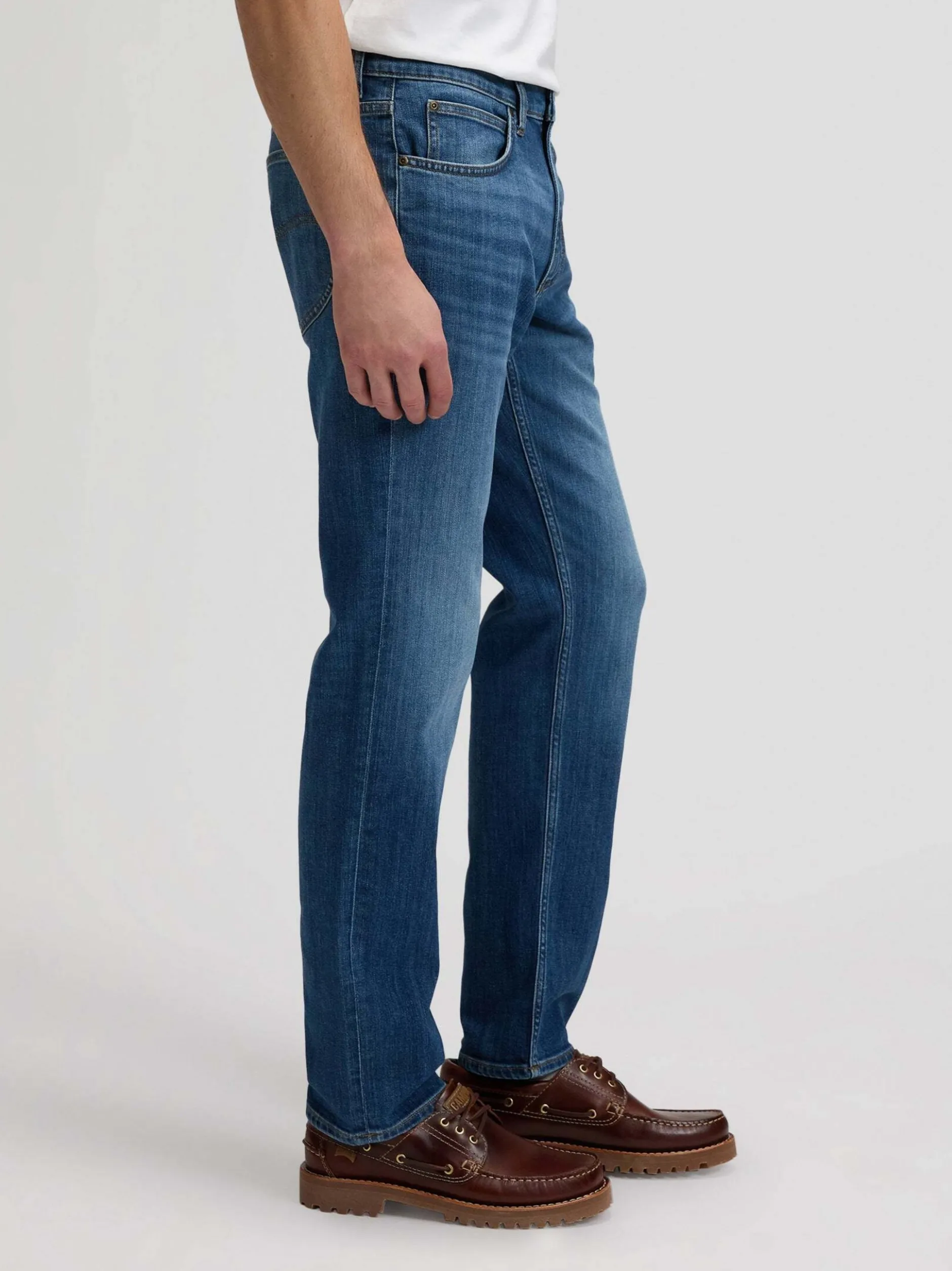 Lee Herren Jeans - Daren in medium stone