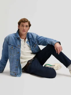 Lee Herren Jeans - David in rinsed blau