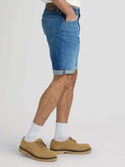 Lee Herren Jeansshorts in light stone