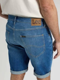 Lee Herren Jeansshorts in light stone
